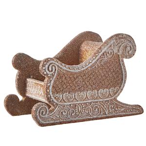 Display Piece: Gingerbread Sleigh