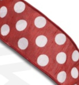 Gift Voucher: Red with White Polka Dot Ribbon