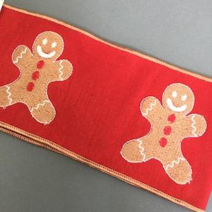 Gift Voucher: Embroded Gingerbread Man Ribbon