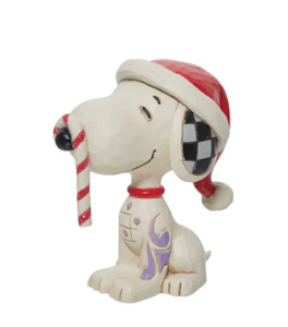 Peanuts By Jim Shore - Snoopy with Candy Cane