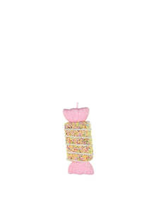 Pink and Sprinkle Hanging Square Lollie