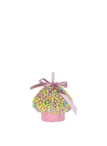 Pink Sprinkle Hanging Cupcake