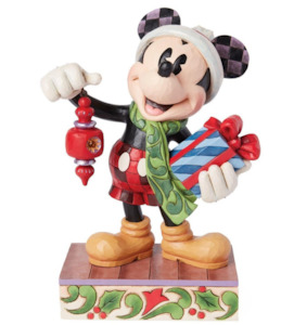 All Things Disney Mickey Mouse Snoopy Sleeping Beauty And More: Disney Traditions - Jim Shore - Santa Mickey Bauble and Christmas Gift