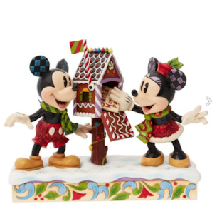 Disney Traditions - Jim Shore - Mickey and Minnie Letters to Santa