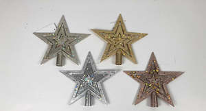 Tree Topper Star - Metallic  Gold