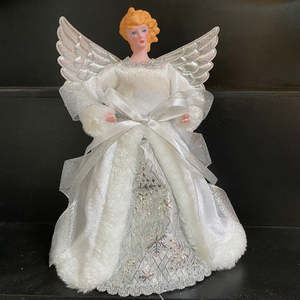 Angel tree topper - White - Small