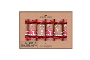 Celebration Crackers -  Mini Crackers - Gingerbreda