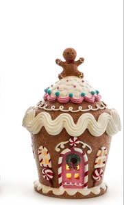 Gingerbread Peppermint And Candy Range: Gingerbread Light Up Cake House