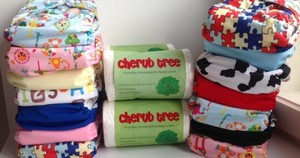 Products: Cherub Tree OSFM Snap Nappy