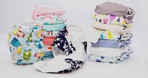 All In Two (AI2) Snap in Nappies: Bambooty One Size Options OSFM Ai2 (Snap-In) Nappy