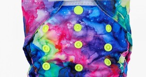 Newborn Nappies: Junior Tribe Co Little Ones Newborn Nappy