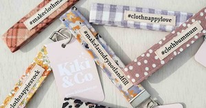 Cloth Nappy Hashtag Key Chain (Exclusive To Chubby Cheeks)