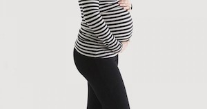 Mrs Smith Maternity: Mrs Smith Maternity Long Sleeve Striped Nursing Top