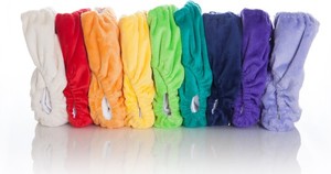 Clearance: Bambooty BASICS OSFM Snap-In (AI2) Nappy with Bamboo Insert