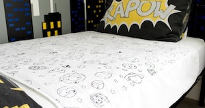 Brolly Sheets - Single Bed Sheet with Wings