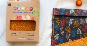Meal Times: Munch Beeswax Snack Bag