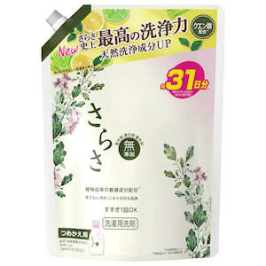 Sarasa Liquid Laundry Detergent Subtle Citrus Scent Refill 760g