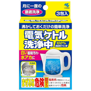 KOBAYASHI Pharmaceutical Electric Kettle Cleaning Powder 15g*3