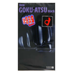 Okamoto New Gokuatsu Condoms Black 12pcs