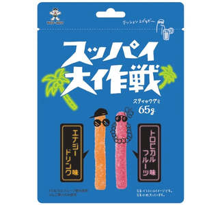 Snack: Want Want Supai Daisakusen Energy Drink & Tropical Fruit Flavors 65g