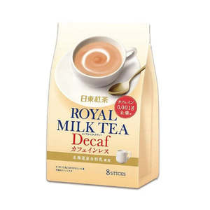 Snack: Nittoh Black Tea Royal Milk Tea Decaf 8pcs