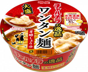 Myojo Charumera Specialty Large Wonton Noodles with Rich Soy Sauce 101g