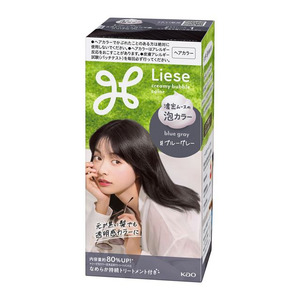KAO Liese Foam Hair Color Blue Gray 115ml