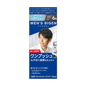 Hair: Hoyu Men's Bigen One Push #6A Ash Brown 80g