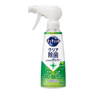 KAO KyuKyuTto Clear Foam Dishwashing Spray Green Tea Scent 280ml