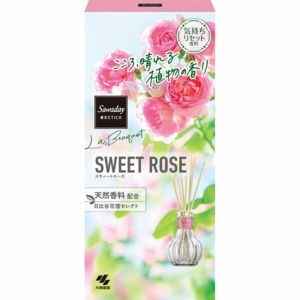 Kobayashi Pharmaceutical Sawaday Scented Stick La Bouquet Sweet Rose 70ml
