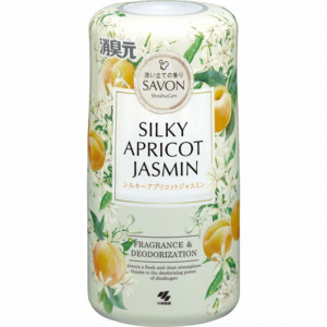 Kobayashi Pharmaceutical Savon Room Fragrance and Deodorizer Silky Apricot Jasmine 400ml