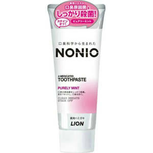 LION Nonio Toothpaste Purely Mint Flavor 130g