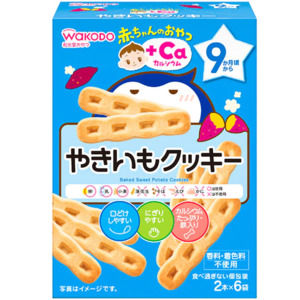 Frontpage: Wakodo Sweet Potato Cookies 9+months