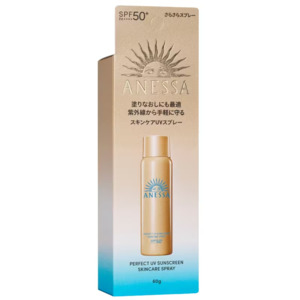 Skincare: Anessa Perfect UV Sunscreen Skincare Spray 60g SPF50+ PA++++ 2024 new look