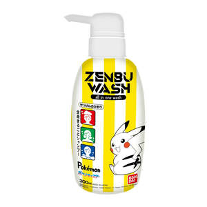 BANDAI Pokemon All-in-One Shampoo & Body Wash Soda Scent 300ml