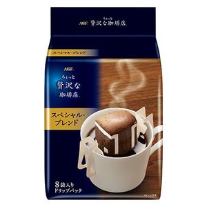 Snacks: AGF Blendy Cafe Latory Premium Drip Coffee Special Blend (7g x 8 Bags)