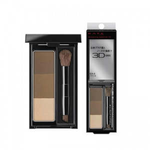 Frontpage: KATE three-color 3D eyebrow powder EX5 dark brown