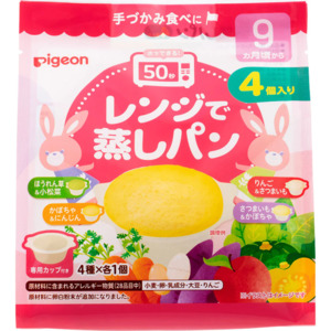 Frontpage: Pigeon Microwave cake powder for baby 9+months
