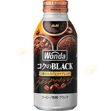Snack: Asahi WONDA Kiwami Dark Roast Sugar-Free Black Coffee 400g