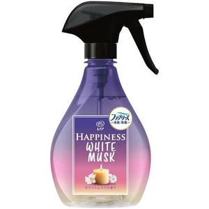 Home Living: Febreze Deodorizing and Disinfecting Spray for Clothing and Fabrics Lenor White Musk 370mL