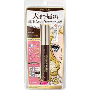 Makeup: Kissme Heroine Make Long Up Mascara Super WP Main Unit 02 Brown 6g