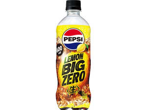 Snack: Suntory Pepsi Big Zero Lemon Flavor 600ml