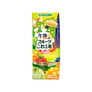 Snack: Kagome Afternoon Fruit Drink 200ml