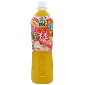Snack: KAGOME Vegetable & Fruit Juice Rich Peach Mix 720ml