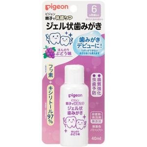 Ora Health: pigeon baby liquid toothpaste grape flavor 40ml 6+months