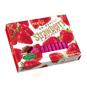 Snack: Meiji Strawberry Chocolate Box 26 pieces