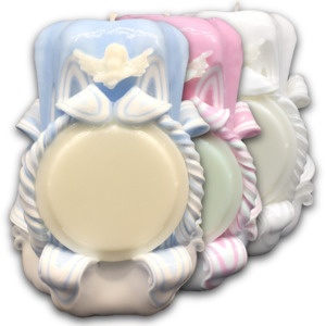 Products: Carved Candles Angels 14cm Church Candles