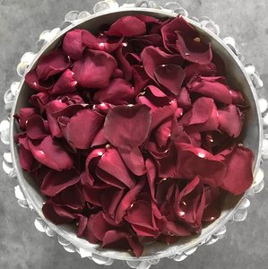 Rose Petals: Plum Red Rose Petals