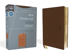Niv Translation: NIV Thinline Bible Compact Brown I/L
