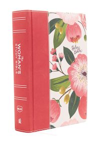 N Kjv: NKJV Wome's Study Bible H/B Pink Floral